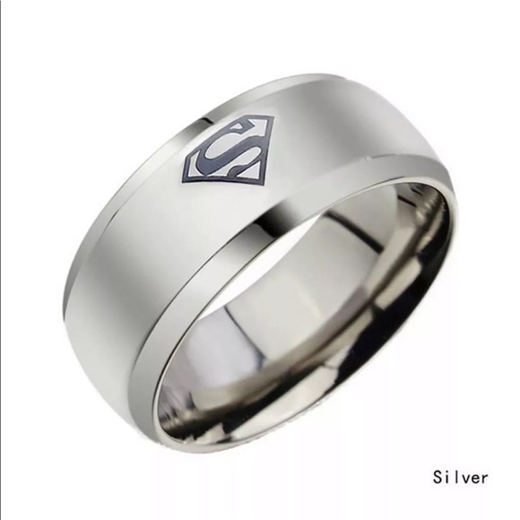 Other - Superman Stainless Steel Ring